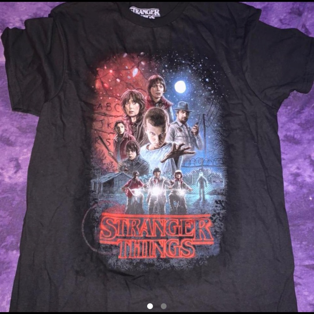 stranger things t-shirt